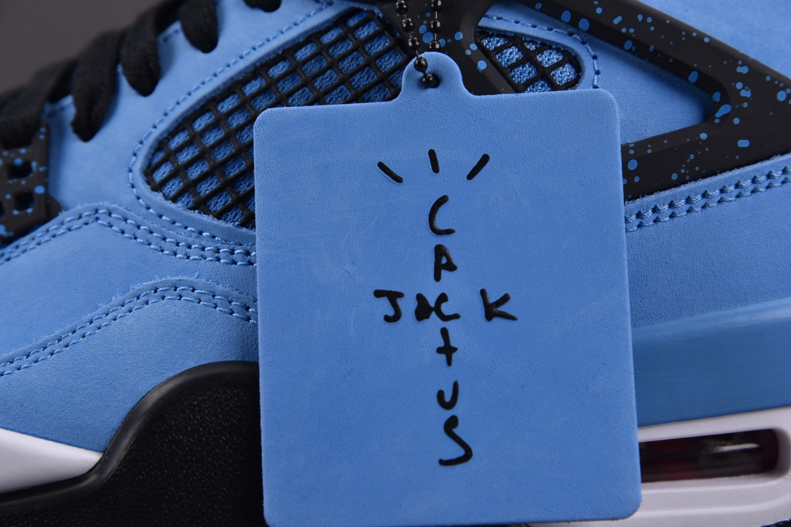 AJ4TS联名蓝麂皮鞋码40-47.