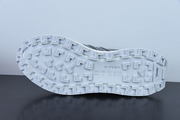 adidas Racing E5 Boost Prototype 速度轻盈复古系列 百搭透气运动慢跑鞋全新BOOST