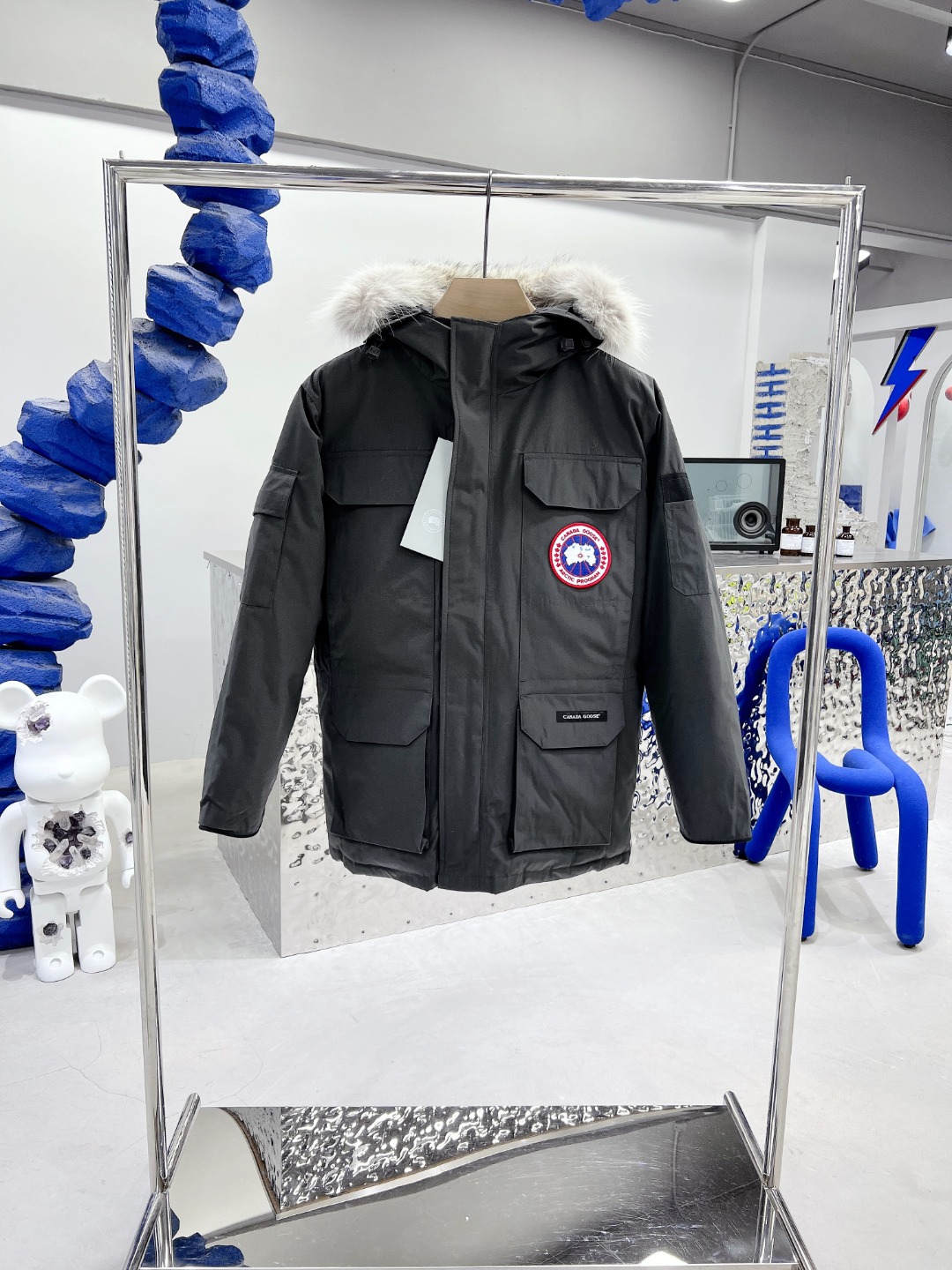 Canada Goose Clothing Down Jacket Embroidery Unisex Men Cashmere Cotton Fashion