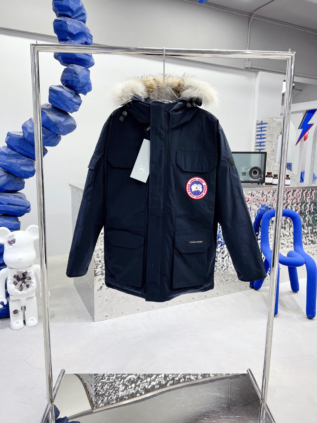 Canada Goose Clothing Down Jacket Embroidery Unisex Men Cashmere Cotton Fashion