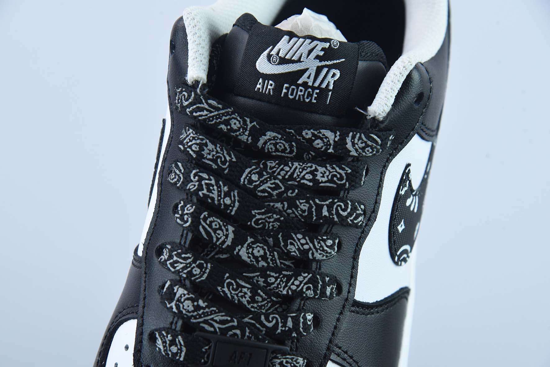 Air Force 1’07 Low"Black Paisley"空军一号白腰果花反光”低帮休闲板鞋 XM6389-316