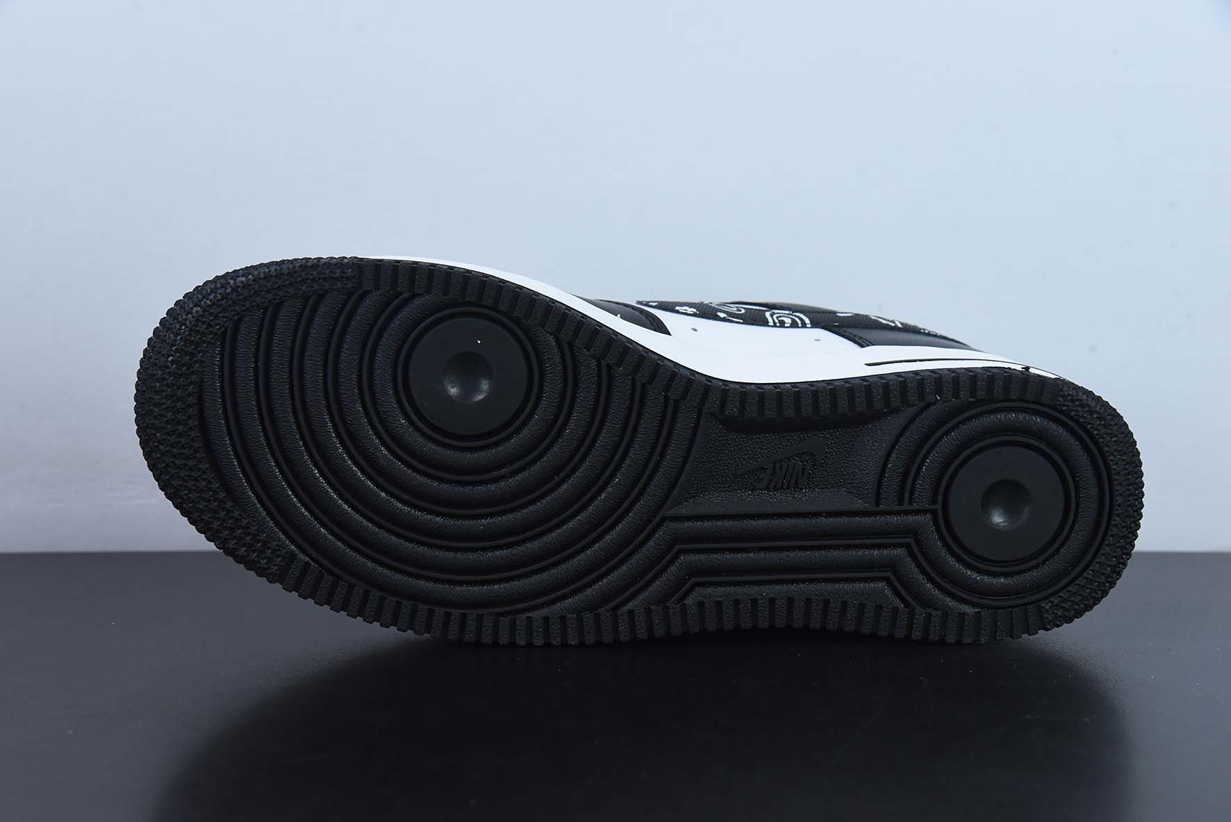 Air Force 1’07 Low"Black Paisley"空军一号白腰果花反光”低帮休闲板鞋 XM6389-316