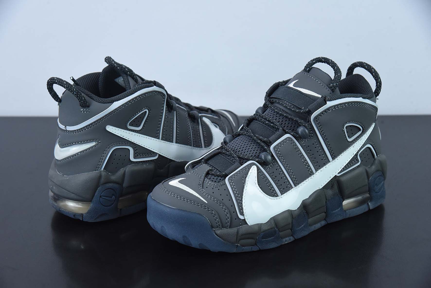 Nike Air More Uptempo‘96“Copy/Paste”GS黑男女同款运动鞋 货号:DQ5014 100