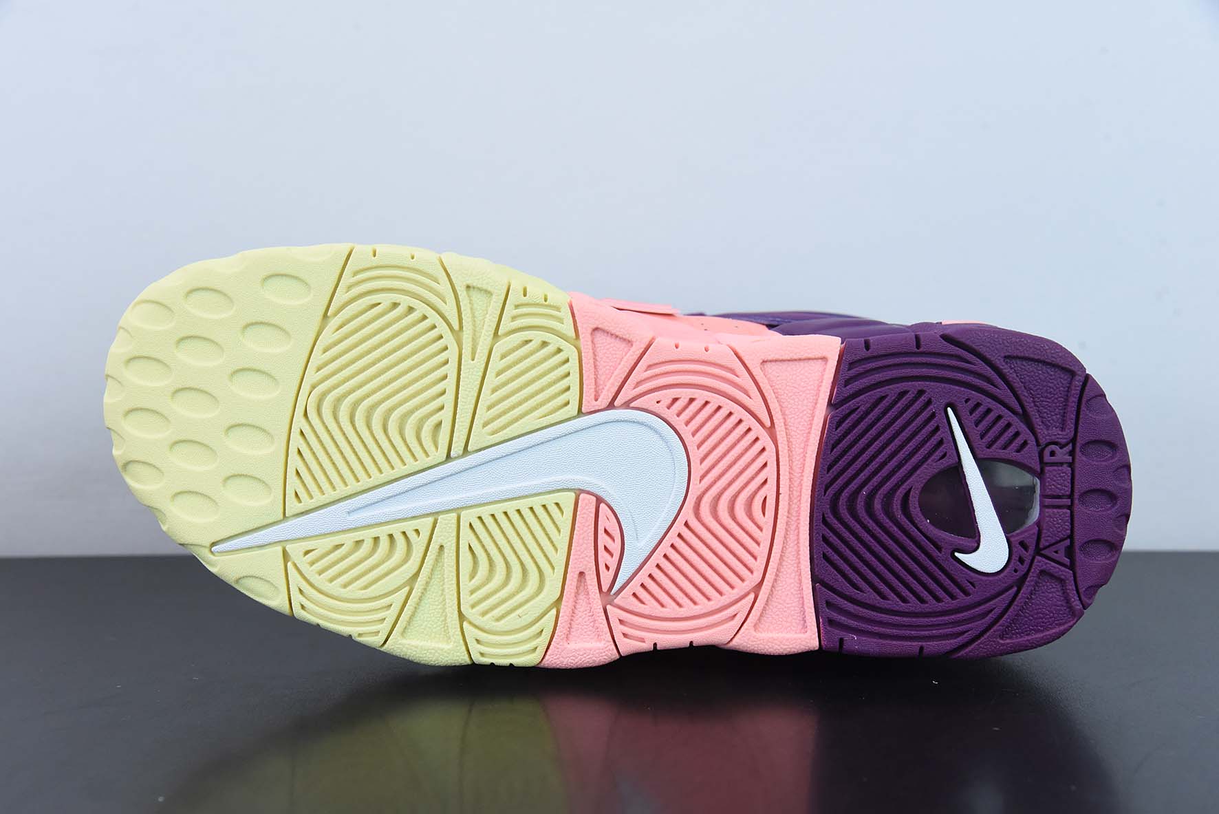 Nike Air More Uptempo （GS）紫罗兰男女同款运动鞋  货号：AV8237-800