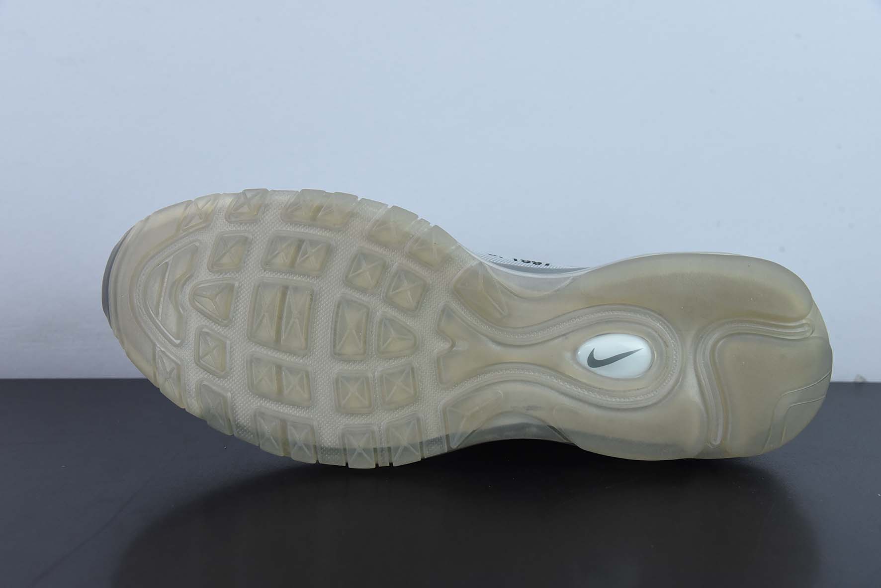 owf纯原版 OFF-WHITE x Nike Air Max 97 Menta 彩虹钩男士运动鞋  AJ4585-101