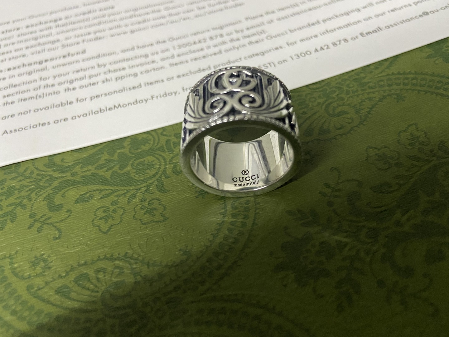 Gucci Double G Wing Ring - Comprehensive 3