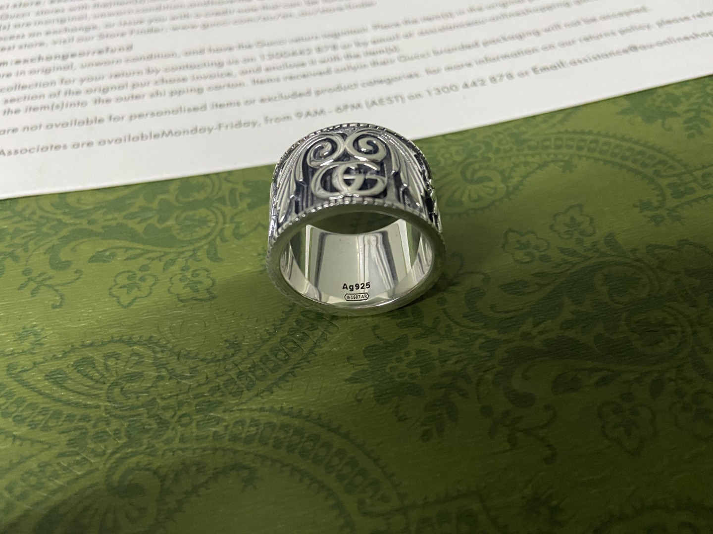 Gucci Double G Wing Ring - Comprehensive 4