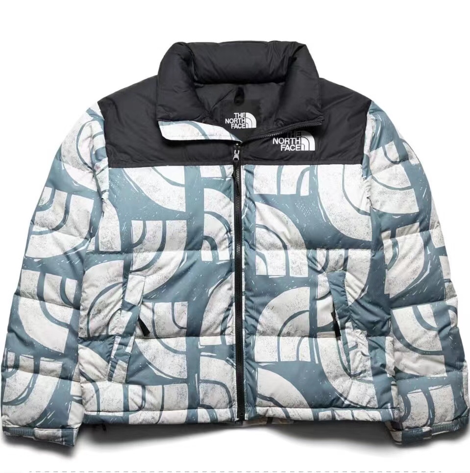 THE NORTH FACE Retro Nuptse 北面 TNF 撞色保暖棉服外套