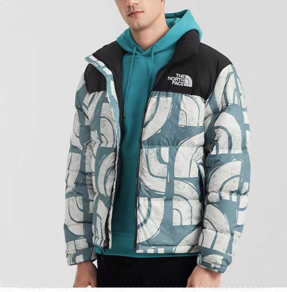 THE NORTH FACE Retro Nuptse 北面 TNF 撞色保暖棉服外套