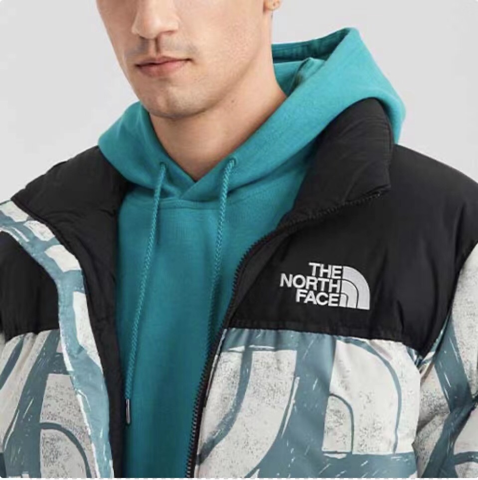 THE NORTH FACE Retro Nuptse 北面 TNF 撞色保暖棉服外套