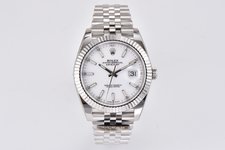 Rolex Watch Pink Platinum White
