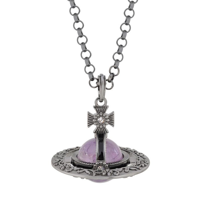 NO:103461,Queen Mother of the Citizen large ancient silver three-dimensional carved necklace - amethyst natural amethyst, each bead has different colors, and there will be cotton wool and ice cracks, Queen Mother of the Citizen necklace, necklace19860909西太后大号古银立体雕花项链-紫水晶 天然紫水晶,每颗珠子颜色不一,会有棉絮和冰裂纹,西太后项链,necklace,Jewelry