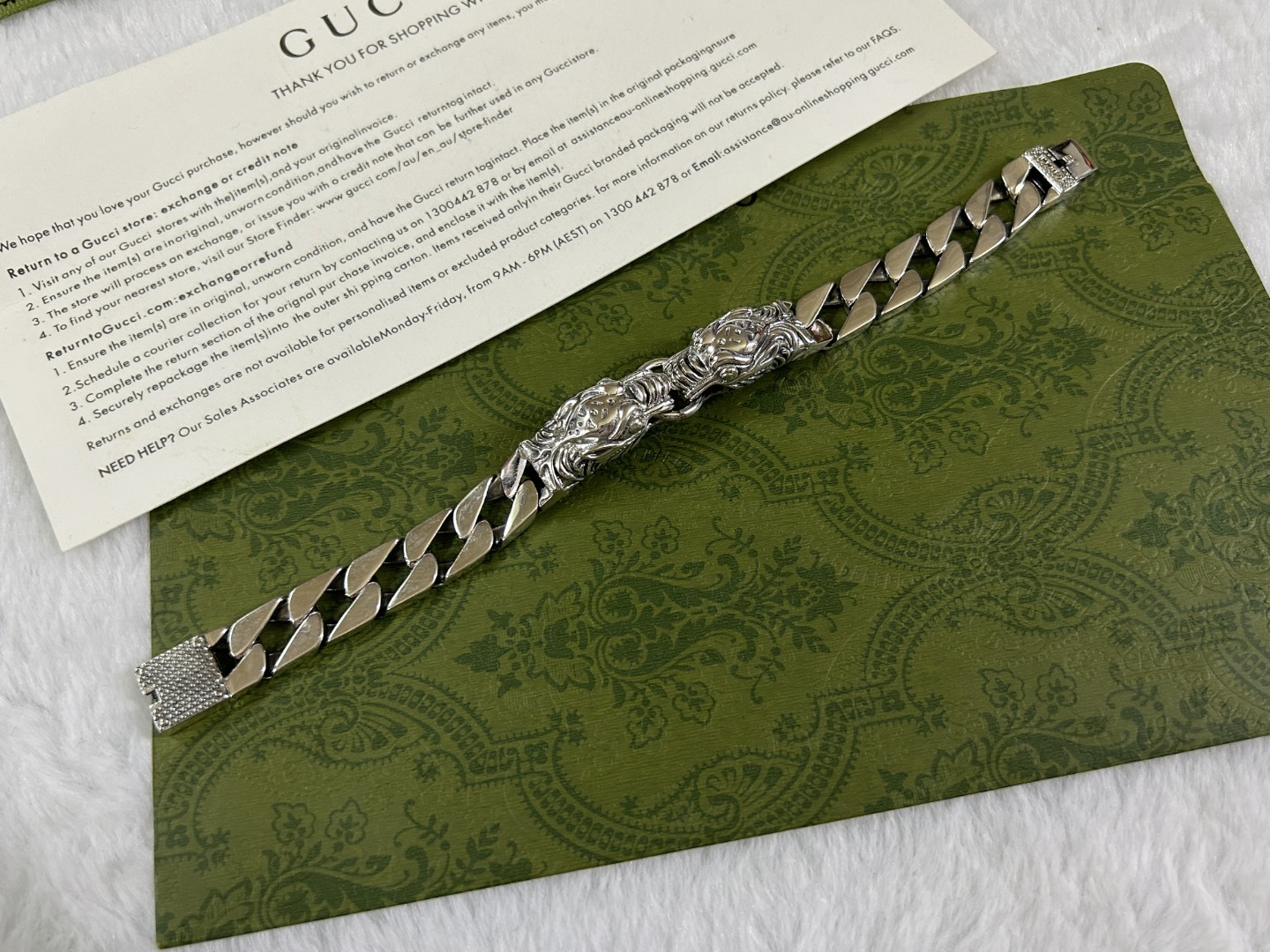 NO:113273,Gucci Double tiger head bracelet Length 18-20-22CM, jewelry quality, gucci, gucci, bracelet19860909Gucci 古驰 双虎头手链 长度18-20-22CM,饰品精品,gucci,gucci,bracelet,Jewelry