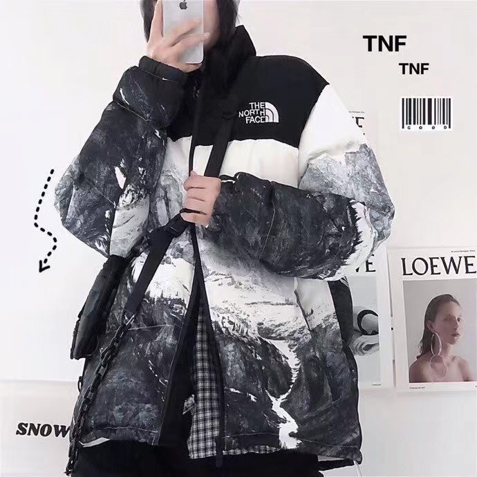 P220 The North Face /北面海外限定珠峰雪山手塞棉情侣棉服