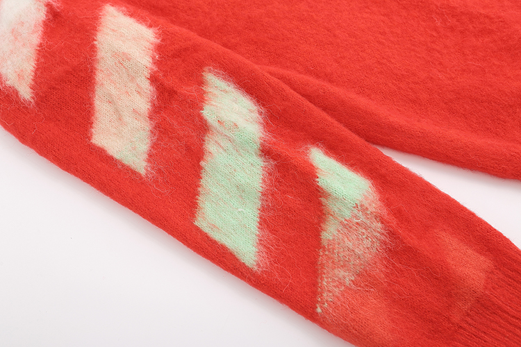 TC 361#S/M/L/XL CHRISTMAS RED HORSE SWEATER - 图片 3