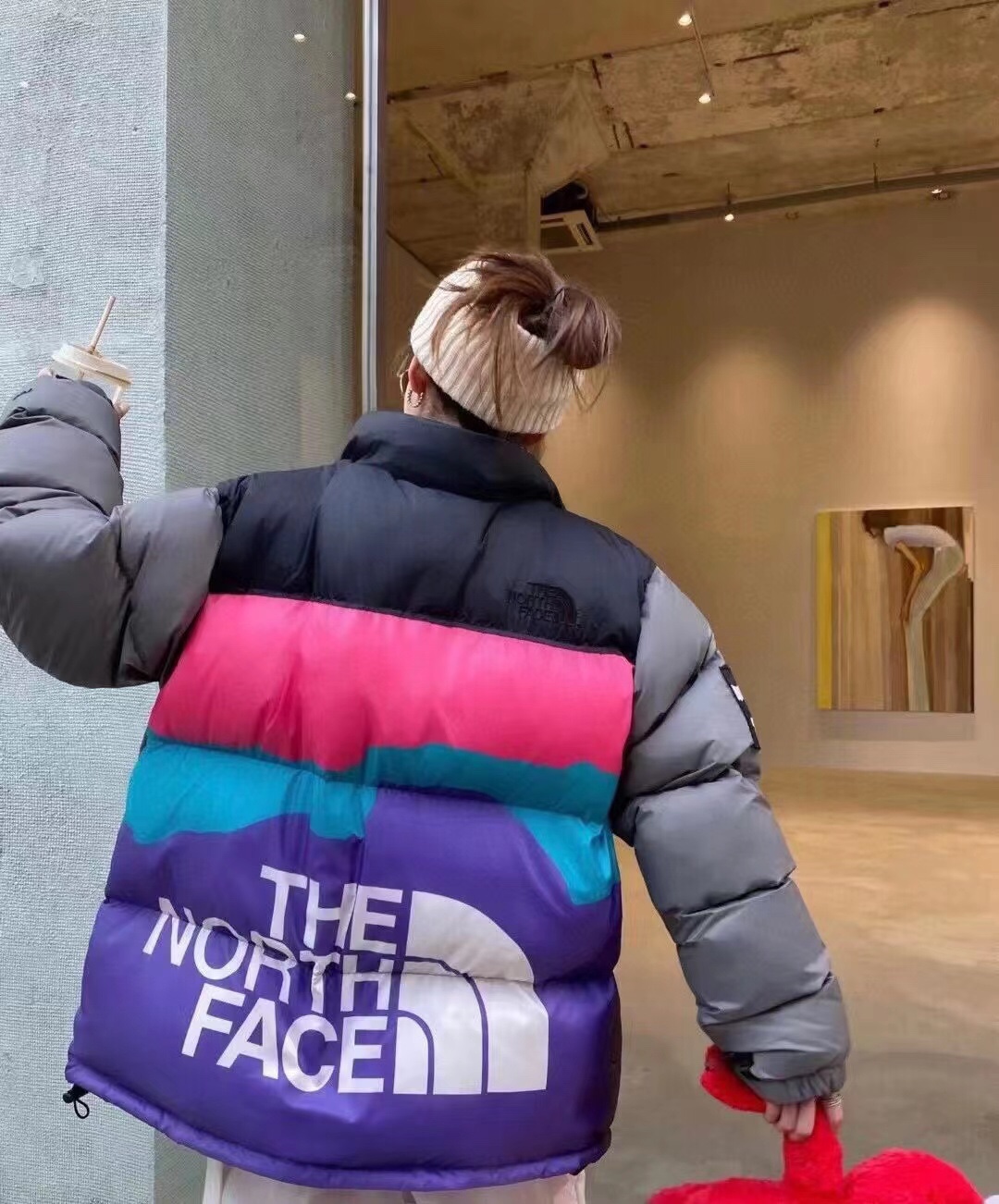 200 The North Face × IINVINCIBL TNF 联名款北面羽绒棉服