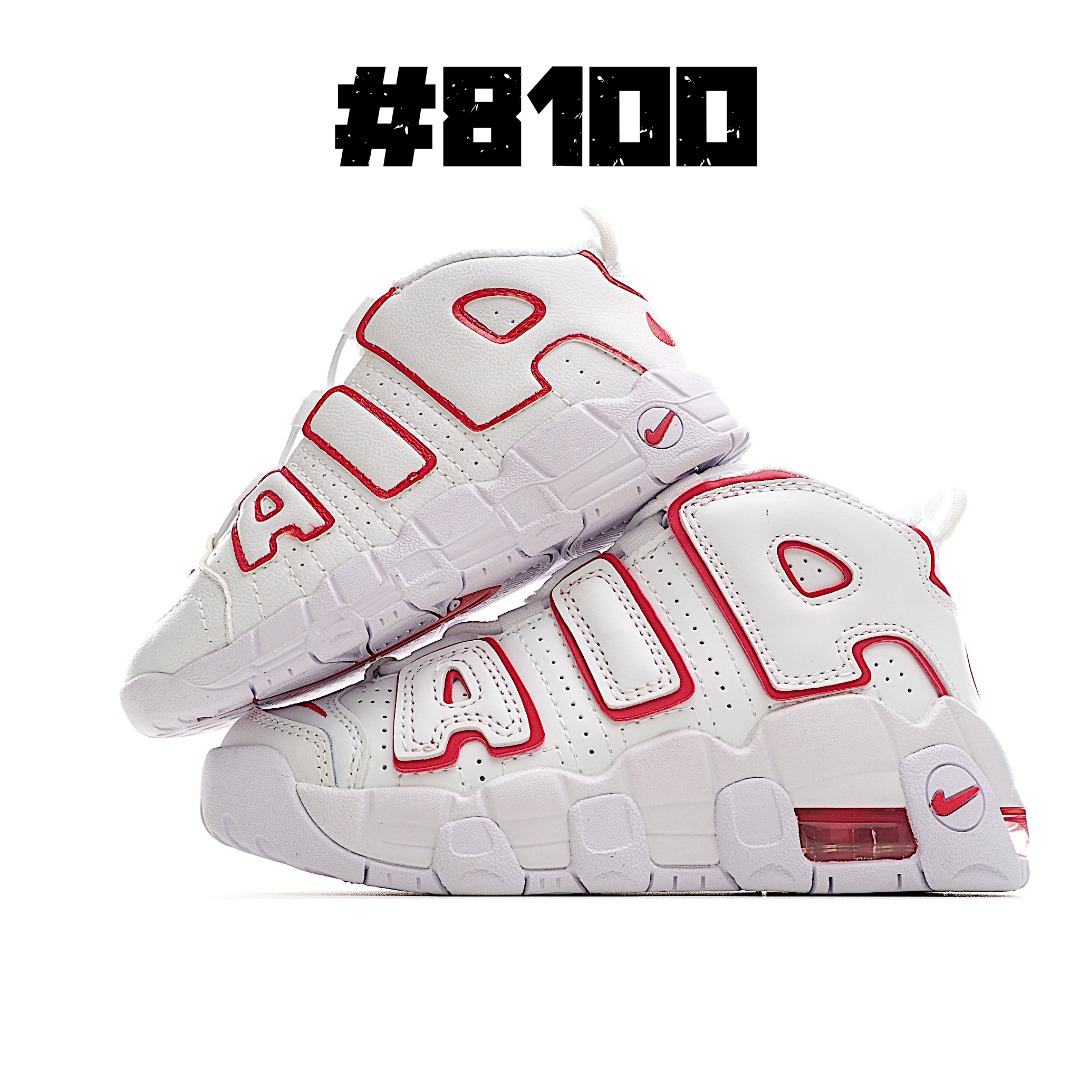 图片[4]-🈴集合图 NK 皮蓬 复古篮球松紧带童鞋 1996年，以流行于街头的涂鸦文化为设计灵感，打造出了整体的设计风格夸张而充满魅力，厚实而充满质感的皮质鞋面两侧印刻了一对巨大的字母AIR，独特炫酷的外观惊艳无比。因皮蓬上脚而被广大球迷所熟知，恰逢1996年芝加哥公牛72胜10负的逆天战绩与顺利捧杯，加之皮蓬在赛场上的完美表现，也为其增添了不少的光环，是为球鞋爱好者匠心打造的致敬之作。 尺码：24–27 小童 28-37.5 大童-选品中心