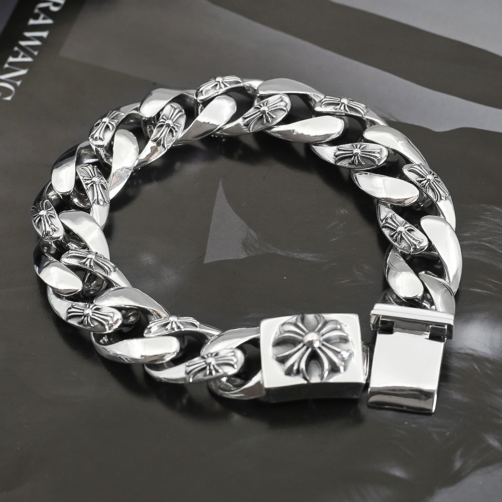 NO:583289,Chrome hearts domineering men's cross bracelet, fine jewelry, chrome hearts, chrome hearts, bracelet19860909Chrome hearts克罗心 霸气男士十字架手链,饰品精品,chrome hearts,chrome hearts,bracelet,Jewelry