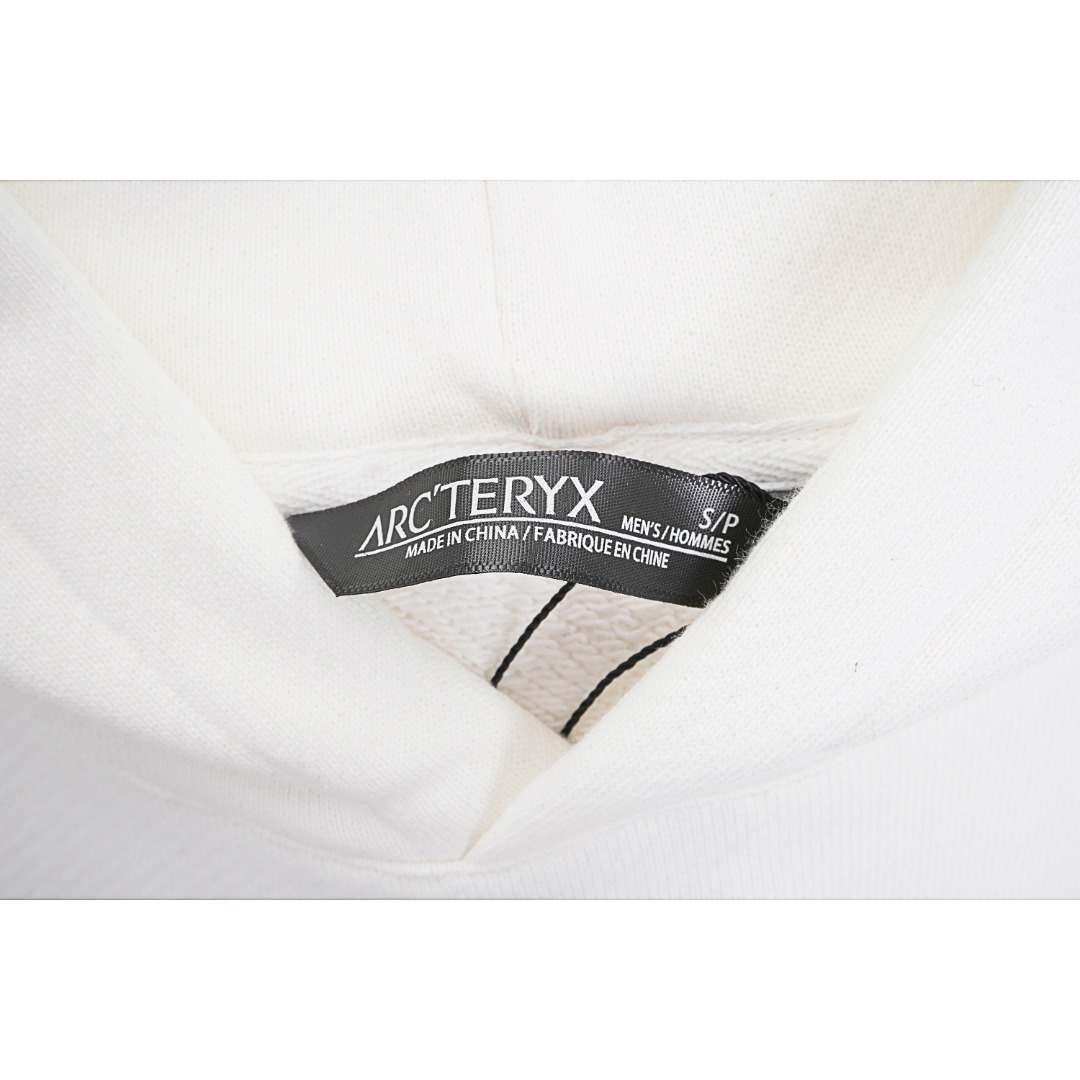 280 ARC'TERYX/始祖鸟 22ss 刺绣小标大印花连帽卫衣