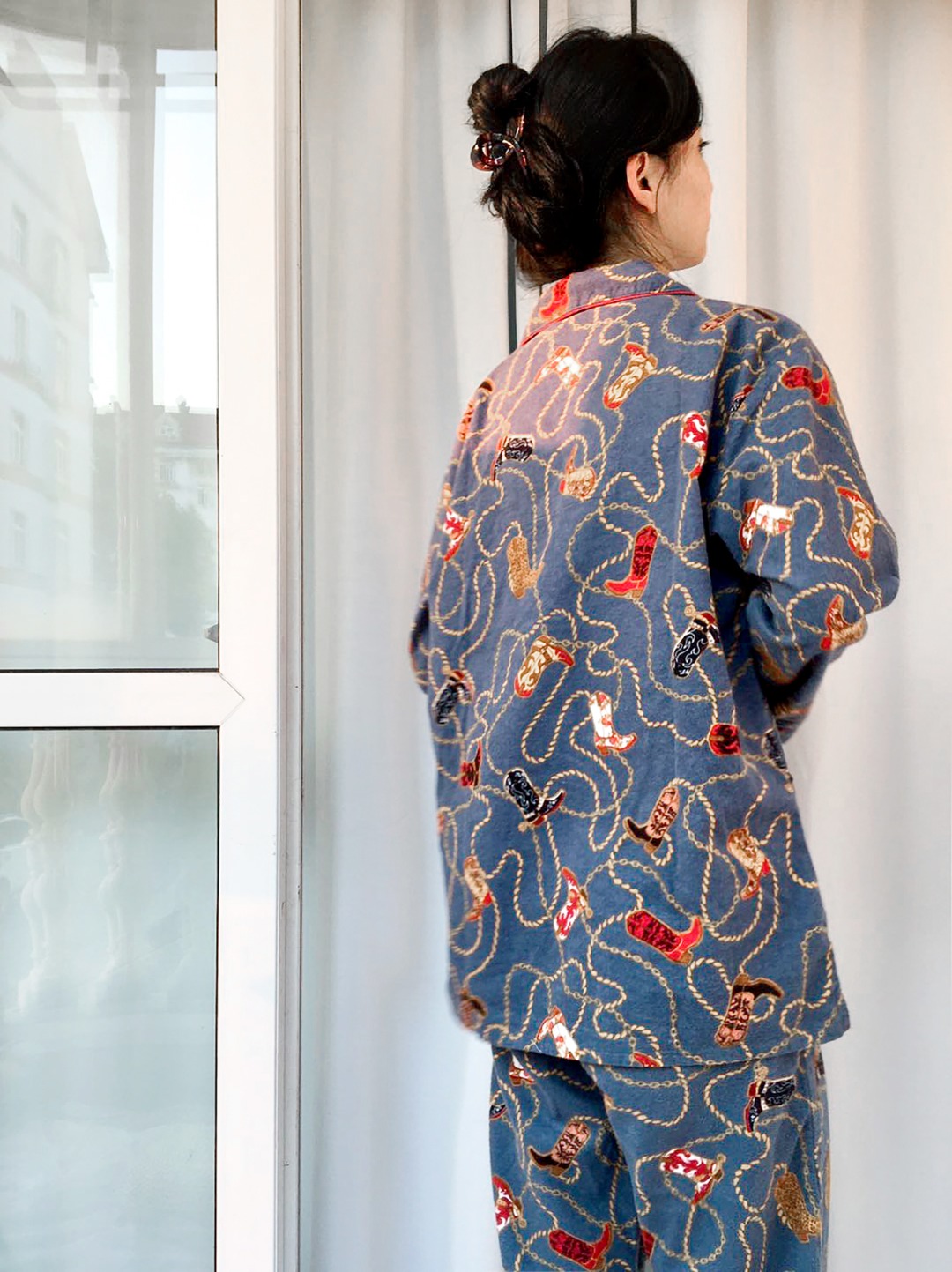 Salvage "Magic Boot" Brushed Pajama Set - Comprehensive 8
