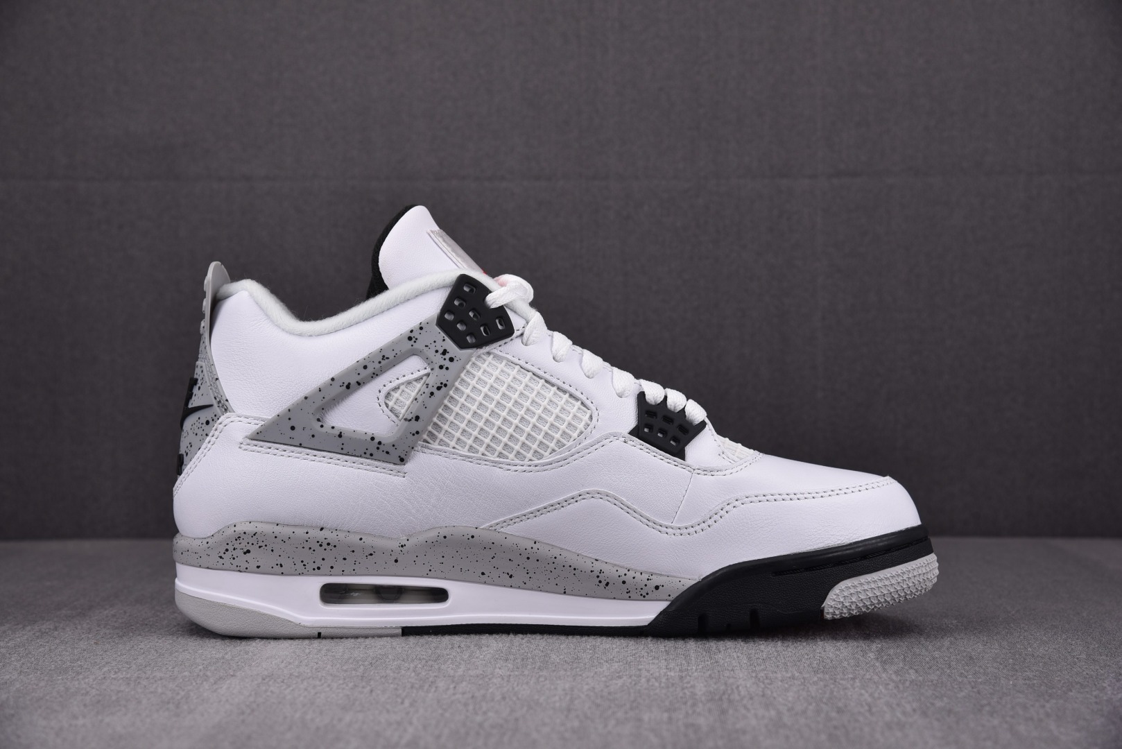 AJ4白水泥尺码40-48.5总裁R版出品-外贸级-AirJordan4RetroOGWhiteCeme