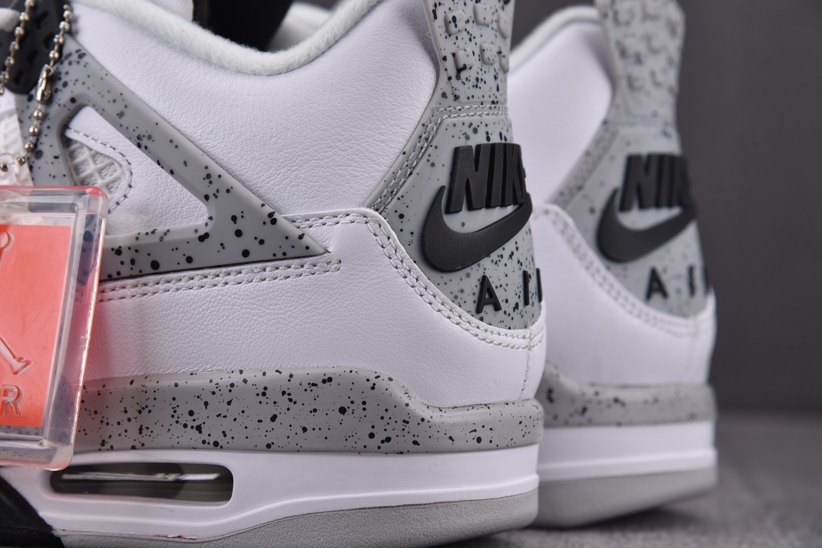 AJ4白水泥尺码40-48.5总裁R版出品-外贸级-AirJordan4RetroOGWhiteCeme