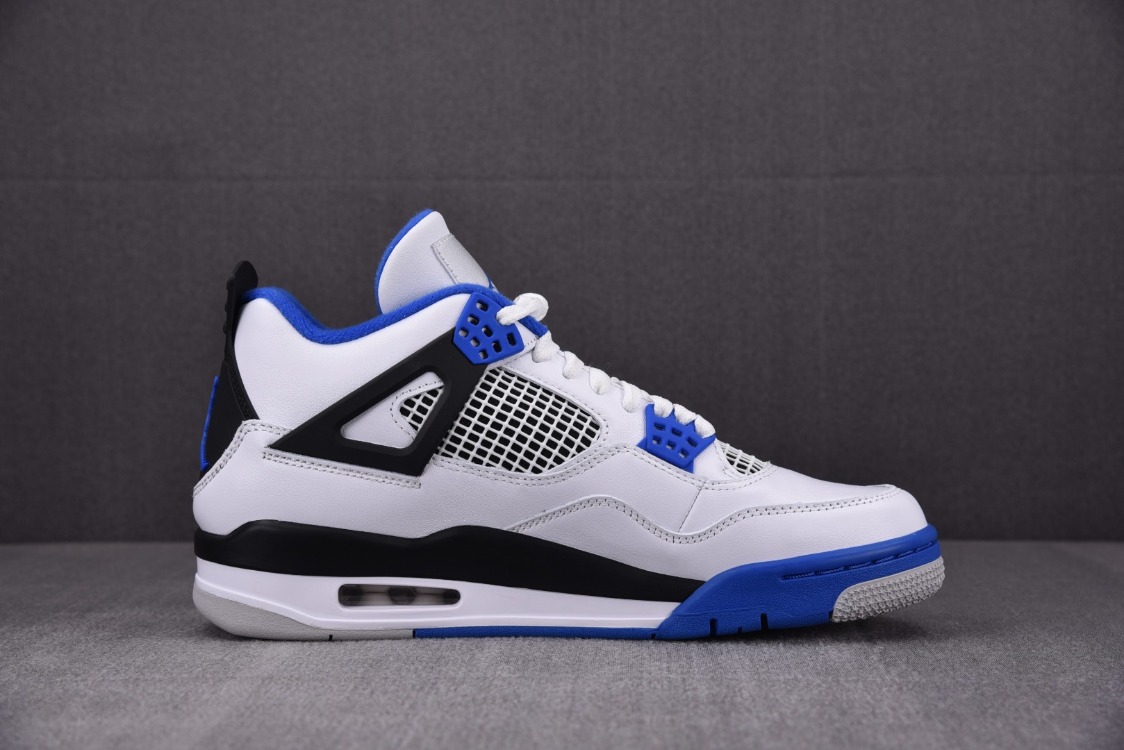 AJ4赛车蓝尺码40-48.5总裁R版出品-AirJordan4MotosportsAJ4赛车蓝白蓝30