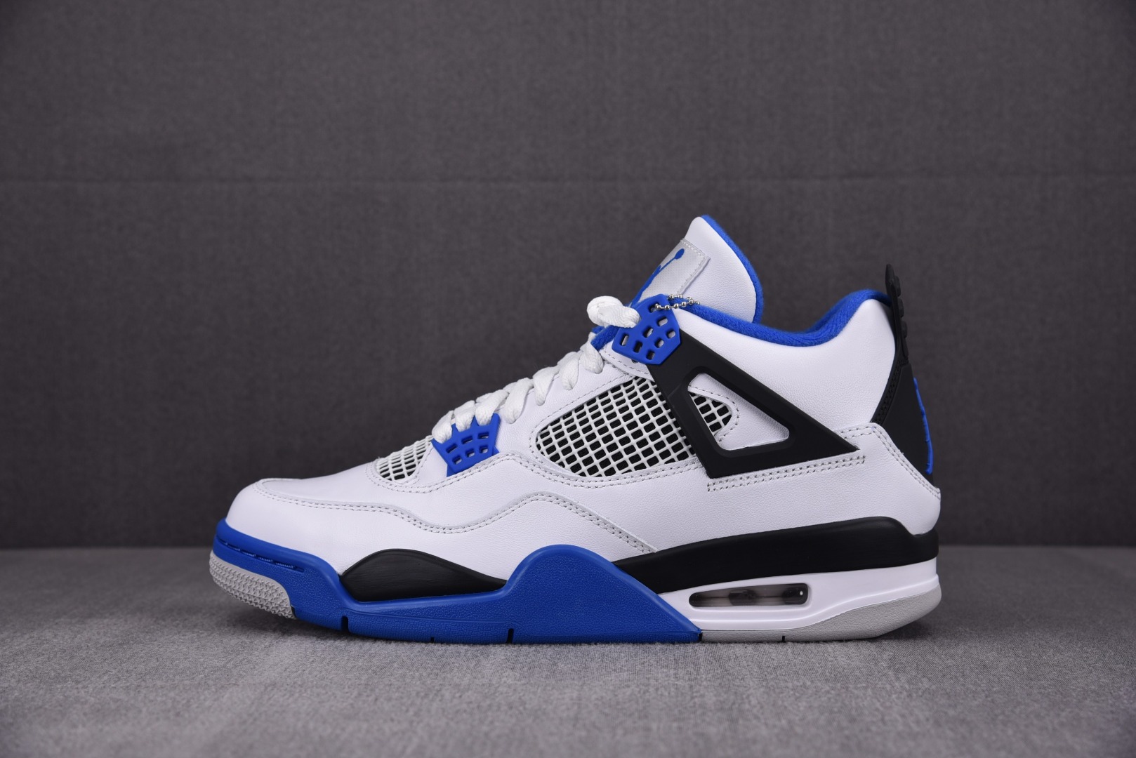 AJ4赛车蓝尺码40-48.5总裁R版出品-AirJordan4MotosportsAJ4赛车蓝白蓝30