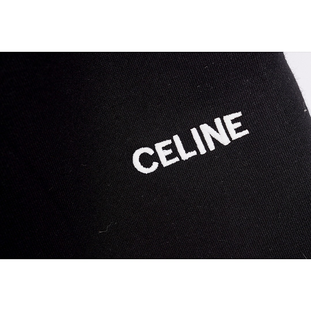 240 Celine/赛琳 侧边织带拼接套装长裤