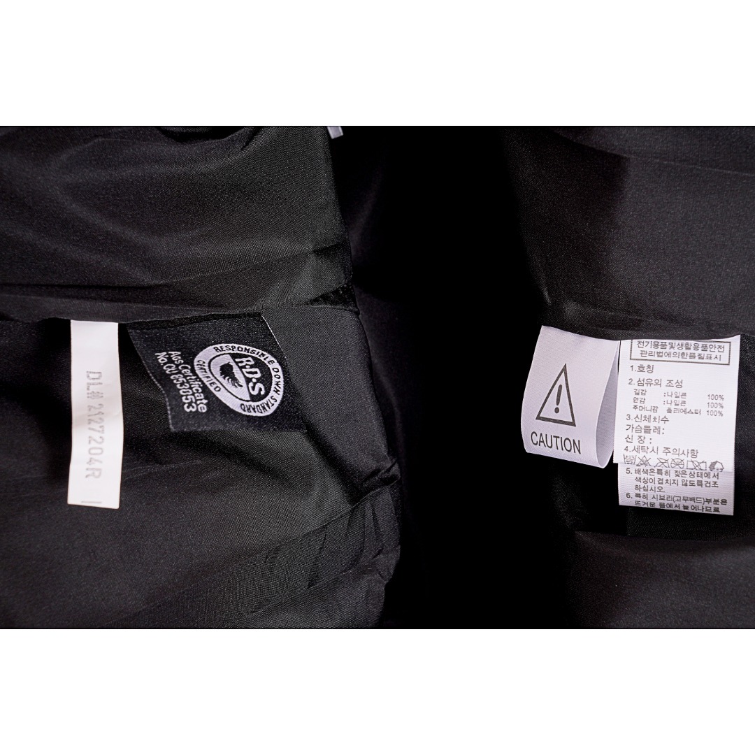 400 The north face/北面 拼接撞色工装羽绒服外套