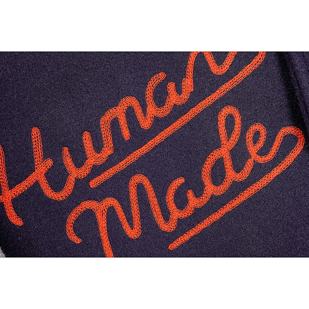 300 Human Made 22Fw 爱心鸭子刺绣棒球服