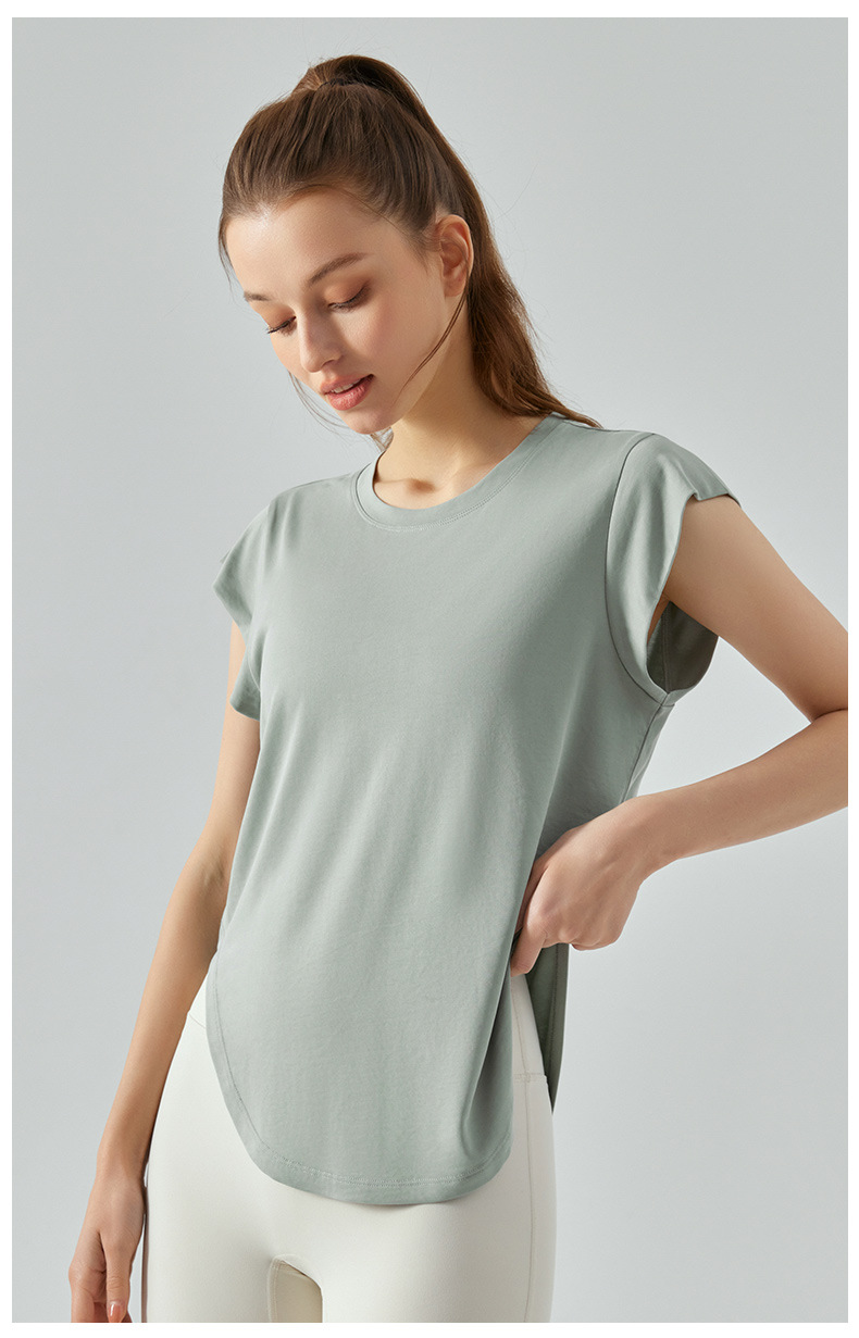 Lululemon t-shirt everyday blue yoga