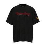 Gallery Dept Clothing T-Shirt Black Printing Vintage Short Sleeve