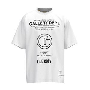 Gallery Dept AAA+ Clothing T-Shirt White Printing Short Sleeve