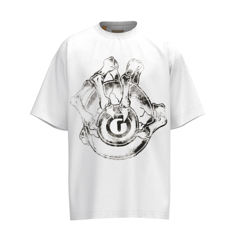 Gallery Dept Clothing T-Shirt White Printing Short Sleeve