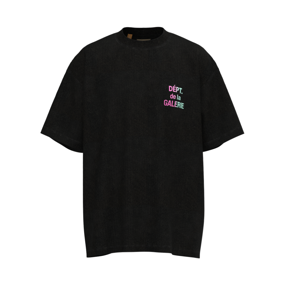 Gallery Dept AAA+
 Clothing T-Shirt Black Printing Vintage Short Sleeve