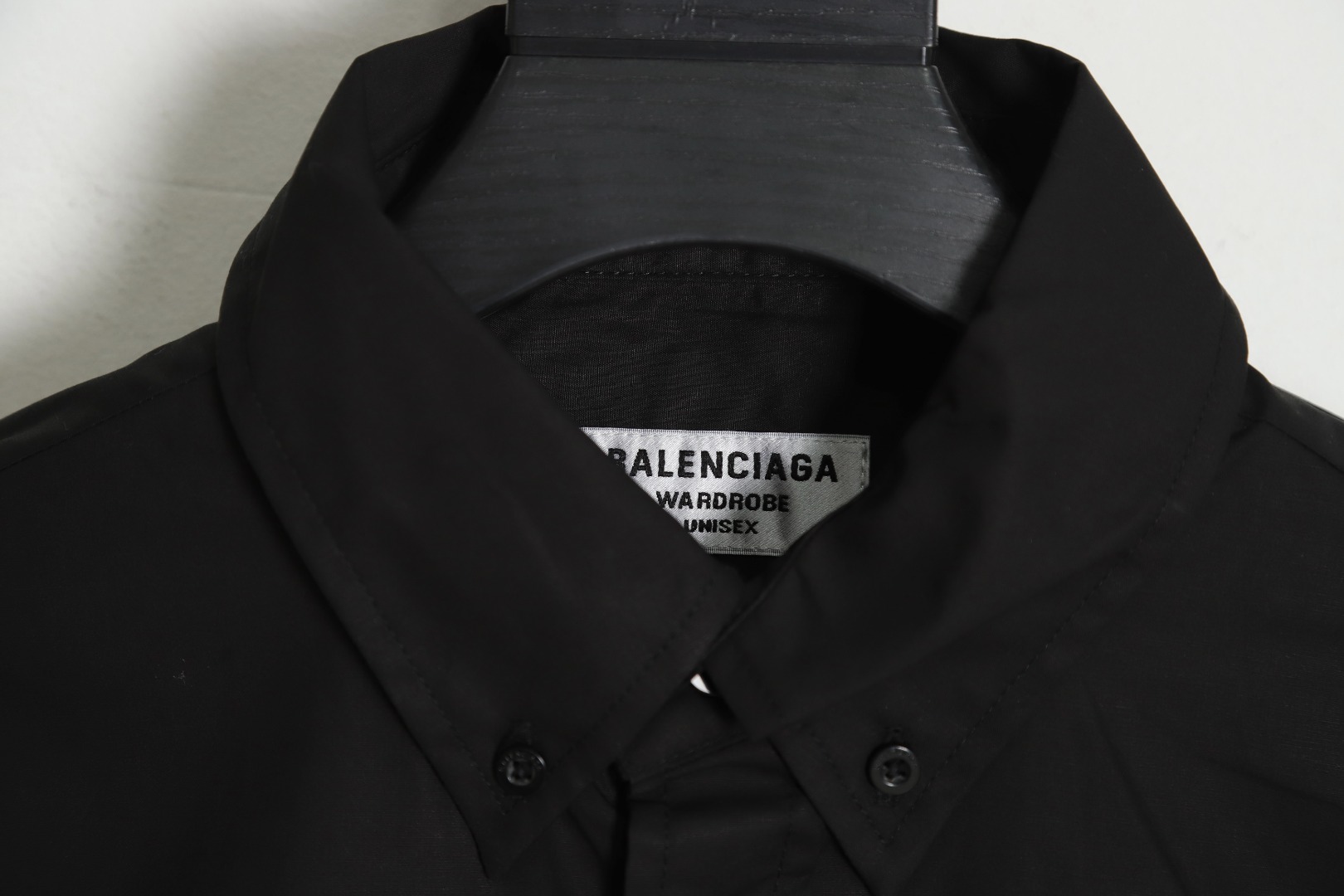 Balenciaga巴黎世家BLCG 23SS 胸前字母标识长袖衬衫