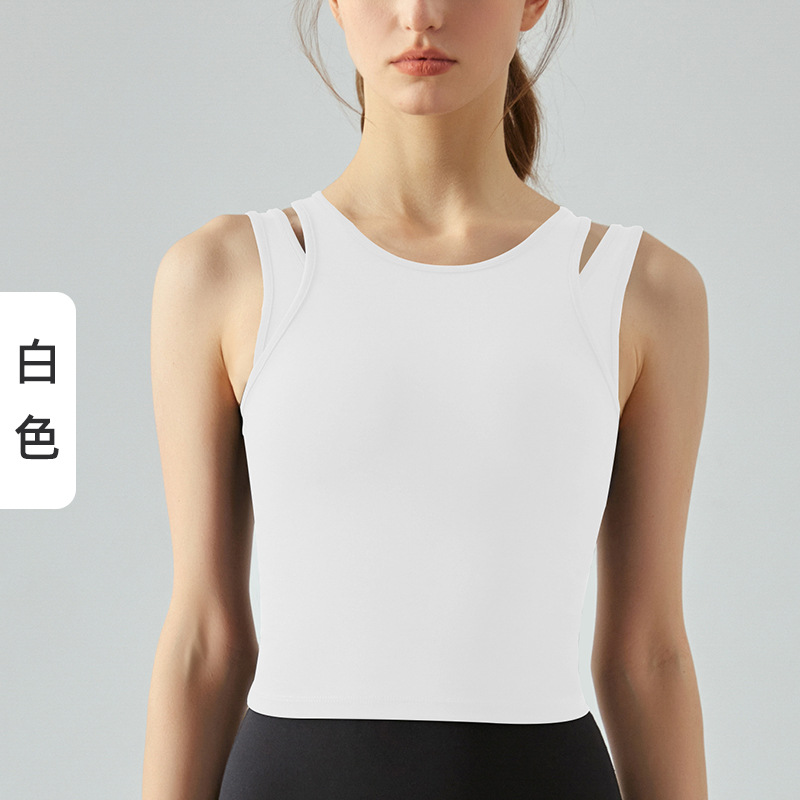 Lululemon tank yoga black and white