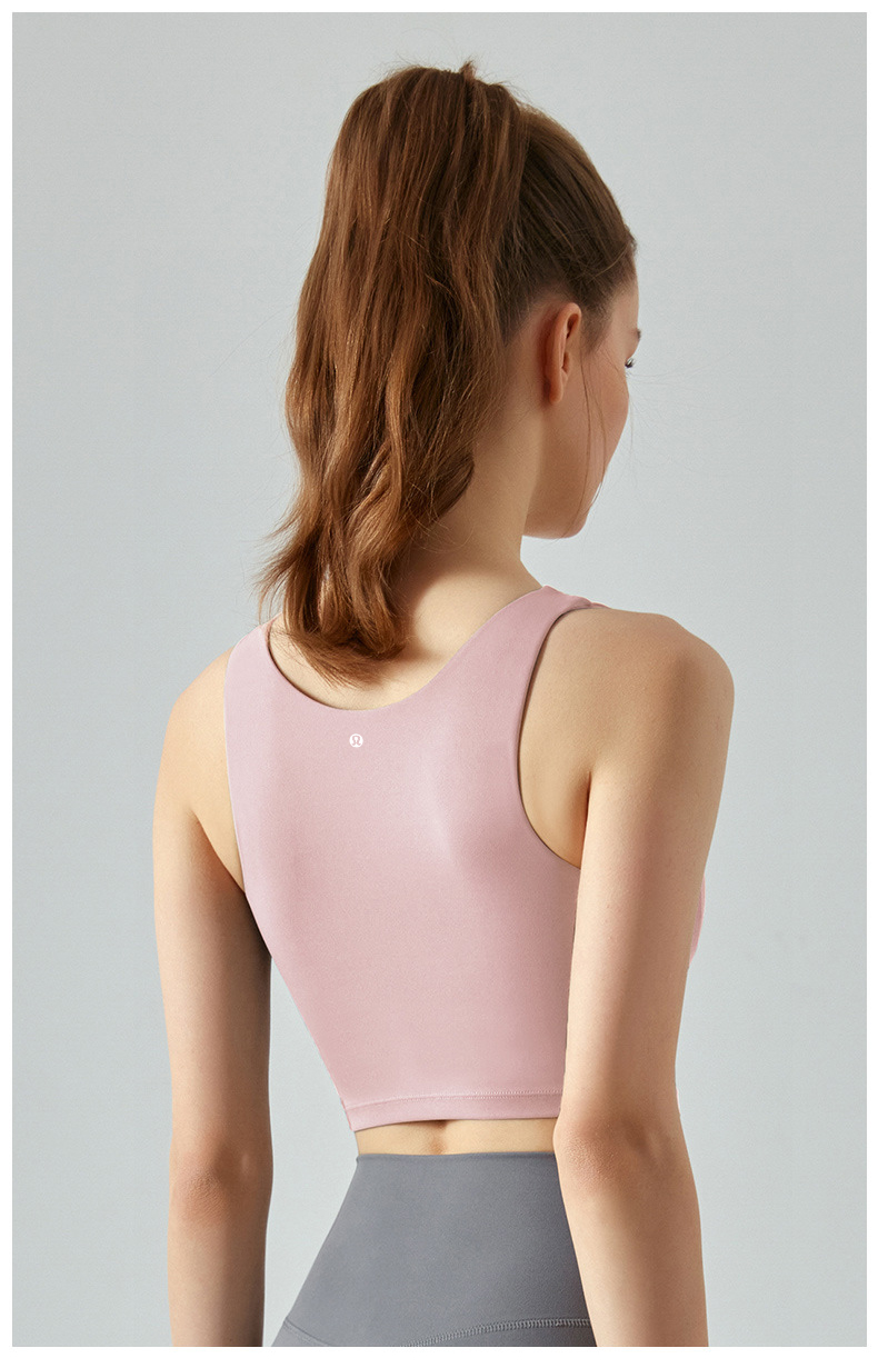 Lululemon tank yoga pink