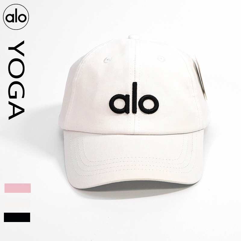 Alo accessories aloyoga baseball cap for men and women outdoor sun protection peaked cap Korean style casual all-match trendy sports