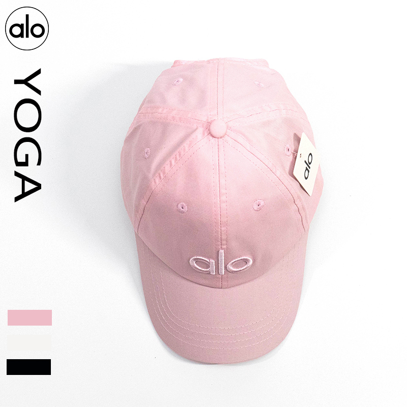 Alo accessories aloyoga baseball cap for men and women outdoor sun protection peaked cap Korean style casual all-match trendy sports