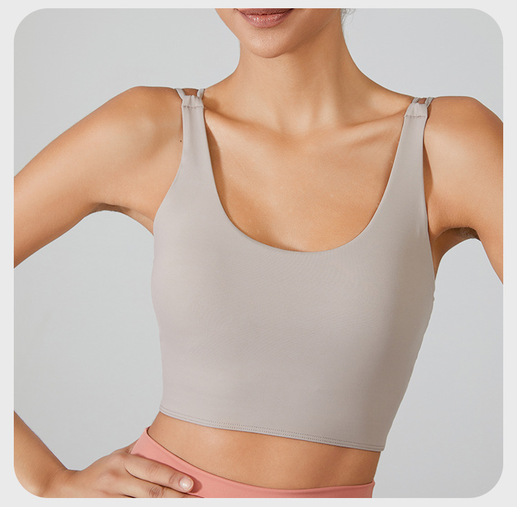 Lululemon sports bra yoga black