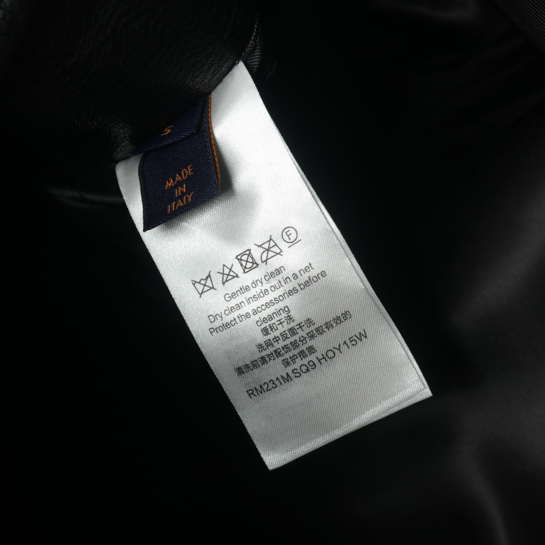 530 Louis Vuitton/路易威登LV 23SS拼皮奏乐印花棒球服夹克外套