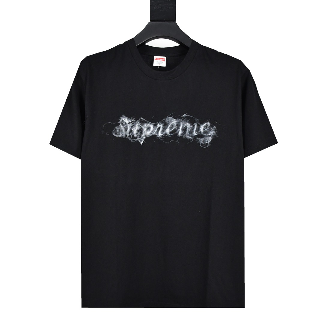 Supreme Clothing T-Shirt White Printing Cotton Knitting Short Sleeve
