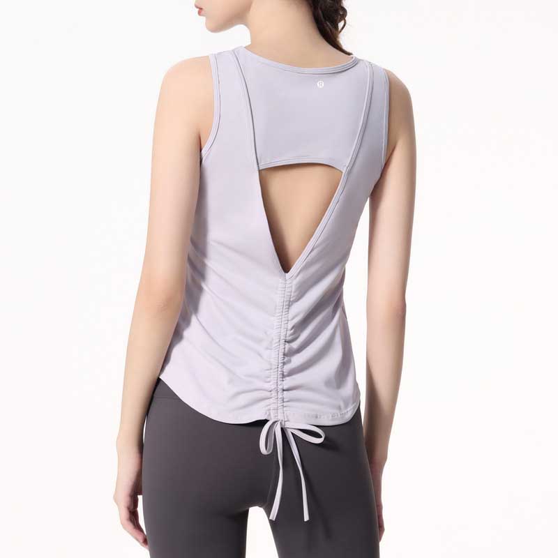 Lululemon tank yoga cream pink