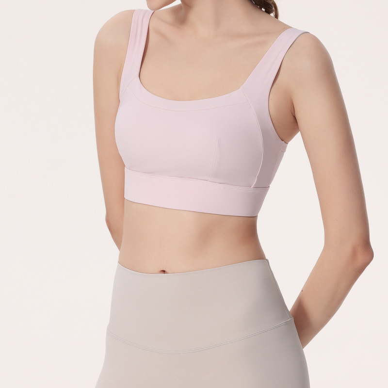 Lululemon sports bra training light pink yoga