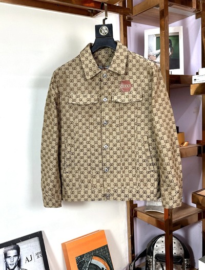 Gucci Clothing Coats & Jackets Men Spring Collection Fashion Casual