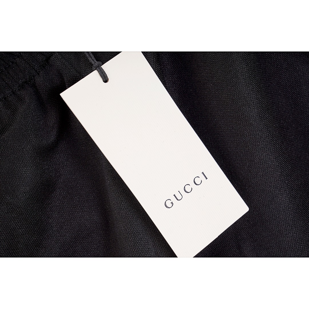 190 Gucci/古驰 19ss 侧边蛇纹短裤 CC-5605605618