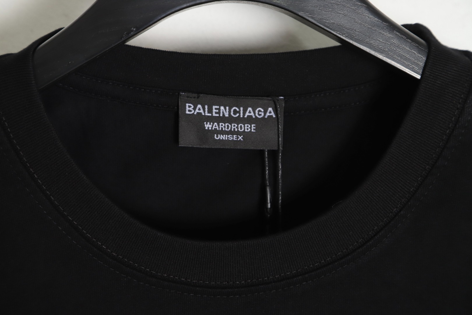 Balenciaga/巴黎世家 火焰闪电龟裂字母印花 240克