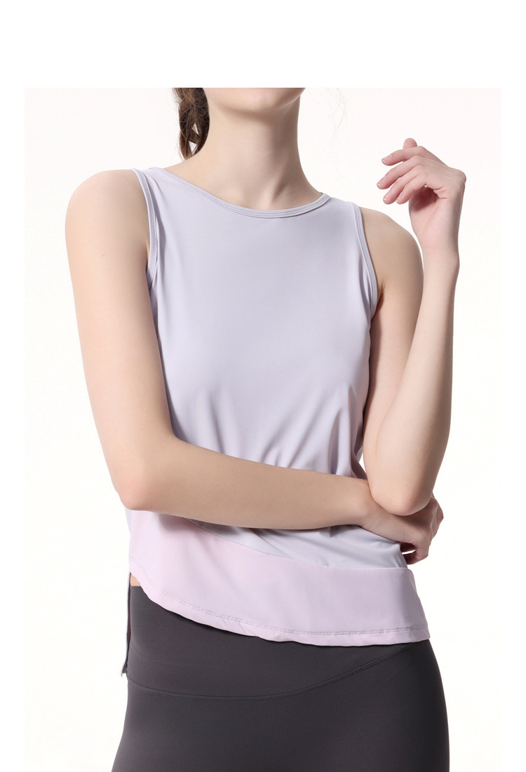 Lululemon tank yoga light lavender